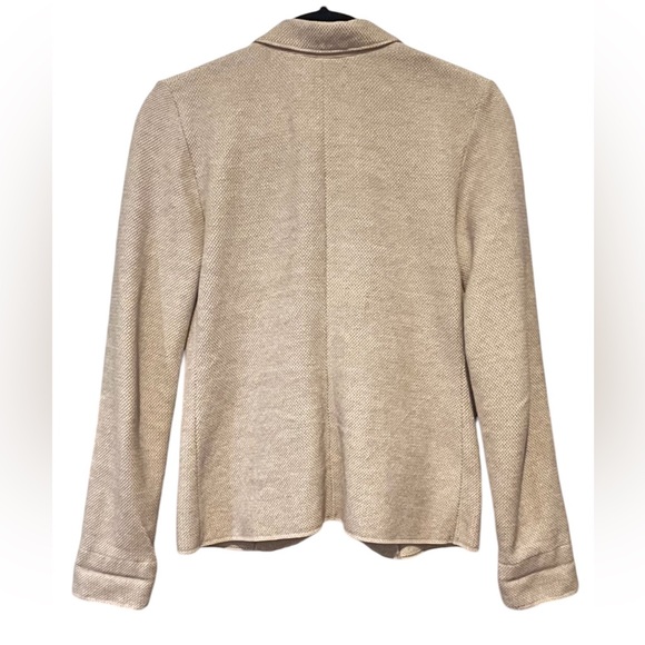Falconeri Women’s COTTON Blazer Jacket Beige Neutral 2 Button Unlined  Cuffs - Picture 9 of 11